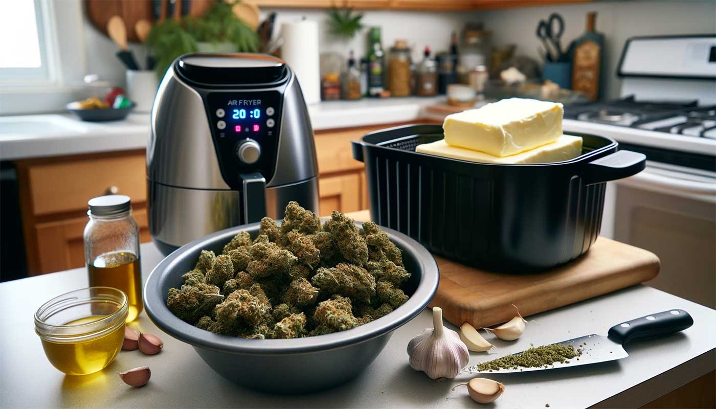 How to make Cannabutter with an air fryer