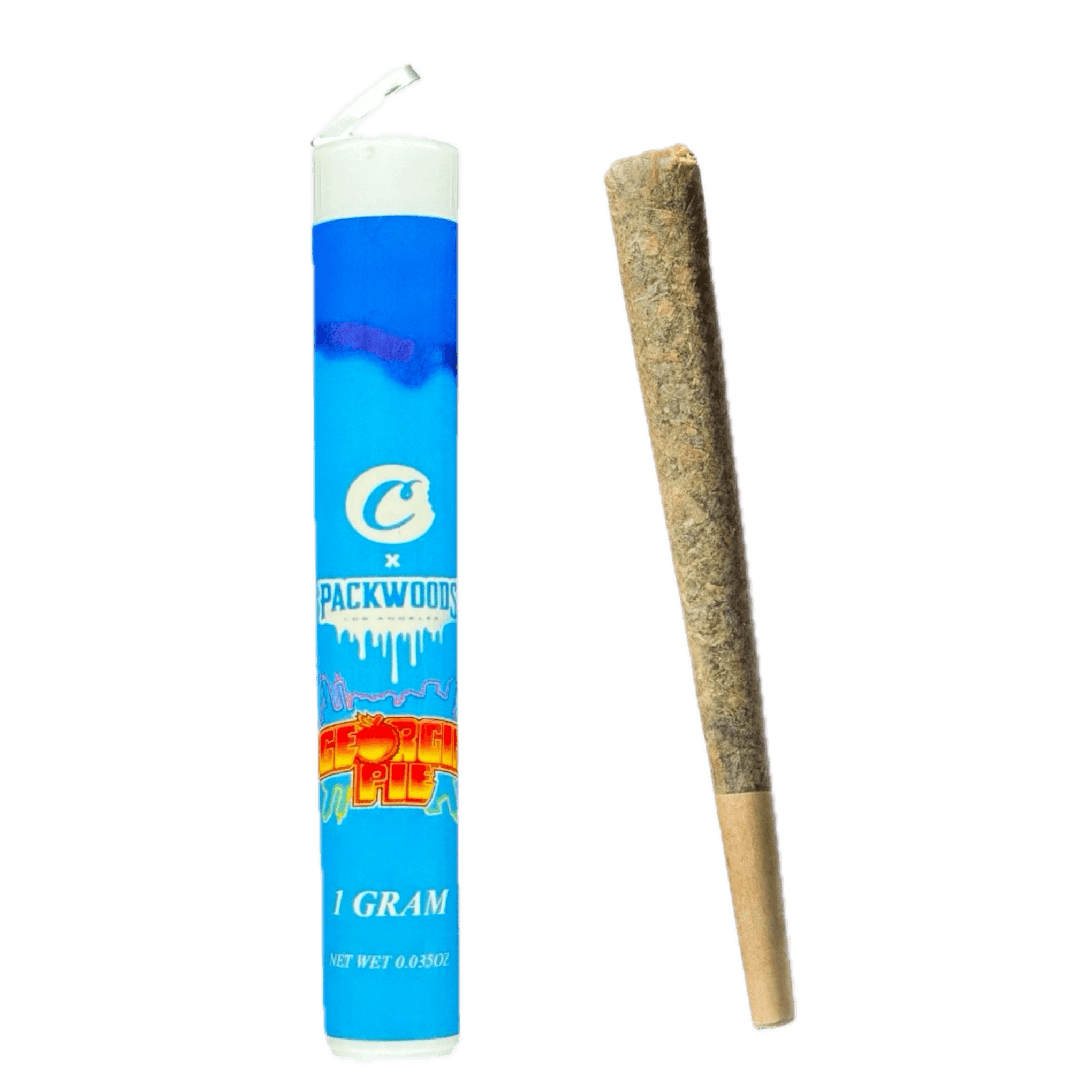 image-20260131-200500-408-Background-Removed Cookies x Packwoods – Georgia Pie Pre-roll (1g)
